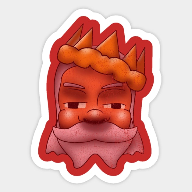 Make Believe King Sticker by dann